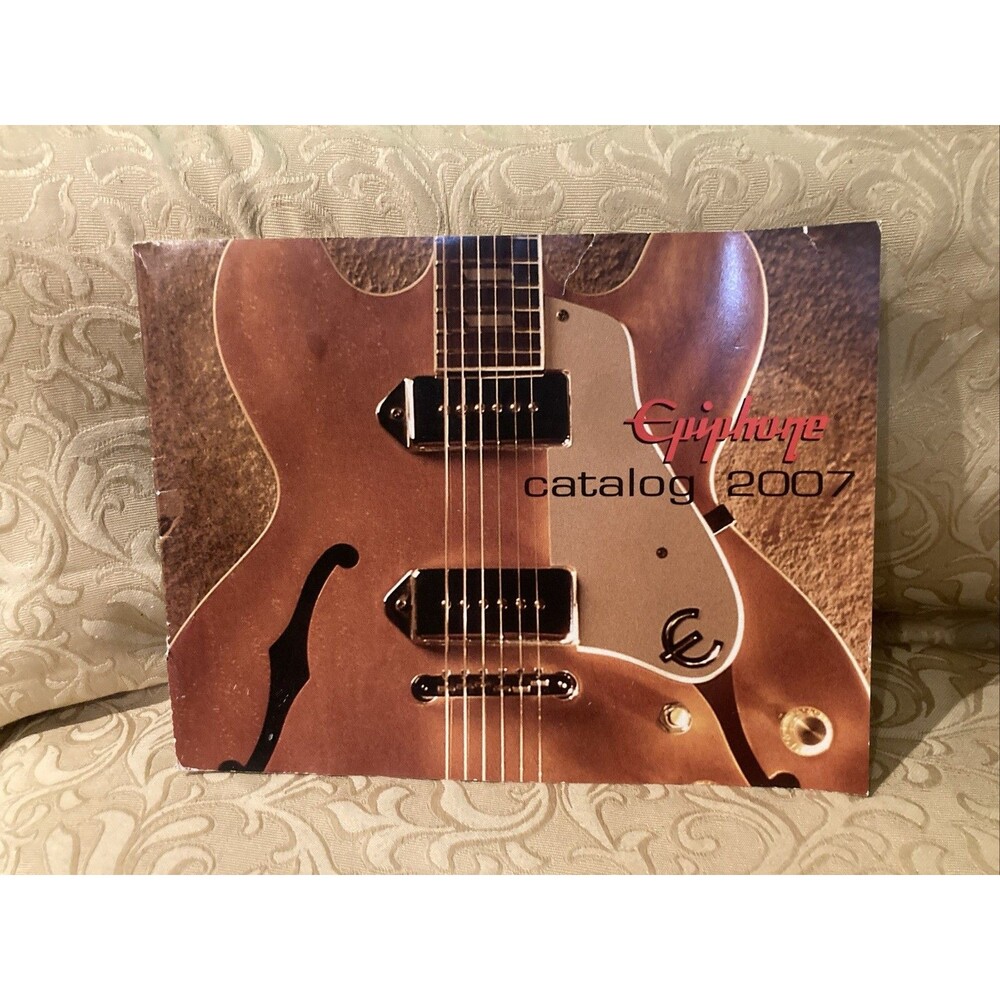 2007 EPIPHONE Catalog/Brochure: Les Paul,SG,Zakk Wylde,Lennon,Mccartney,Archtop,